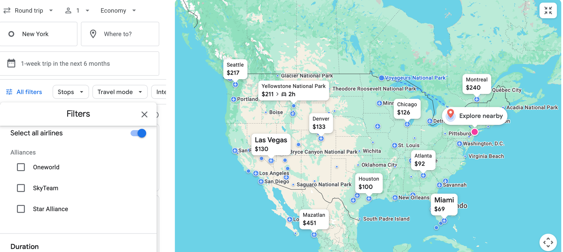How to use google flights explore to find cheap flights and hotel deals